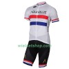 Fietskleding (Fietsshirt + Korte Koersbroek) 2017 Aqua Blue Sport Brits kampioenschap